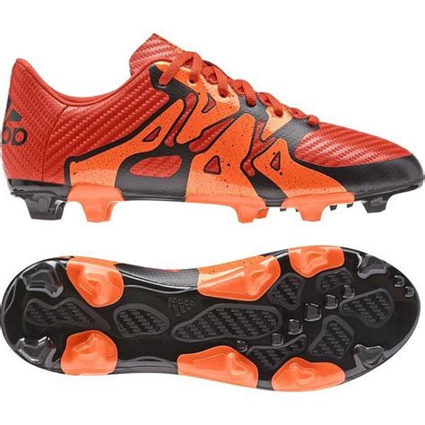 adidas X 15.1 FG/AG Rot/Orange/Schwarz Kinder